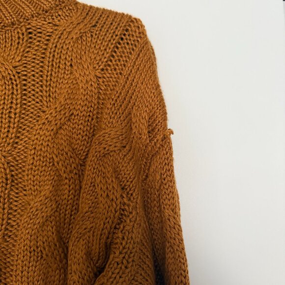 For Love and Lemons Brown Turtleneck - Picture 5 of 8